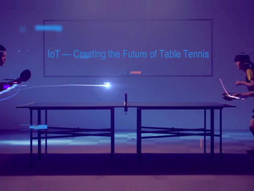 IoT X TABLE TENNIS: Kyocera is creating the future of sports IoT!