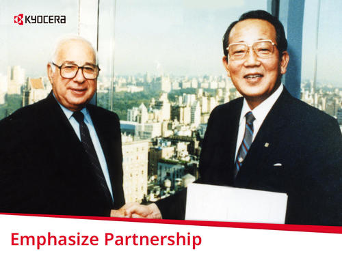 Emphasize Partnership