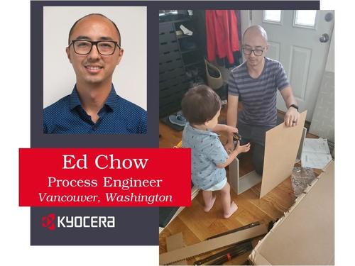 Meet Ed Chow, Process Engineer at Kyocera International Inc.